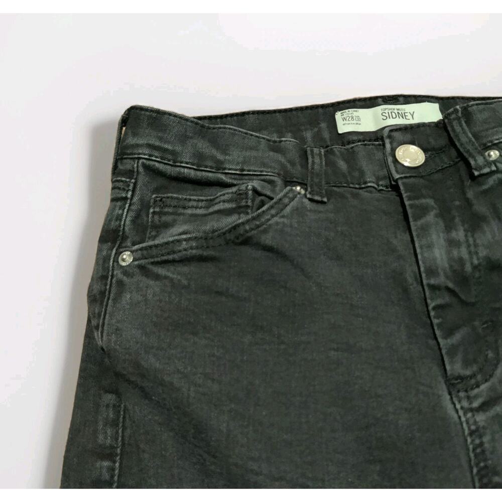 Topshop Moto Jeans Women's 24 x 27 Skinny Stretch Ankle Dark Wash Jegging Pants